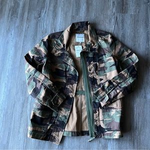 Madewell Women’s Small Camo Utility Jacket NWT